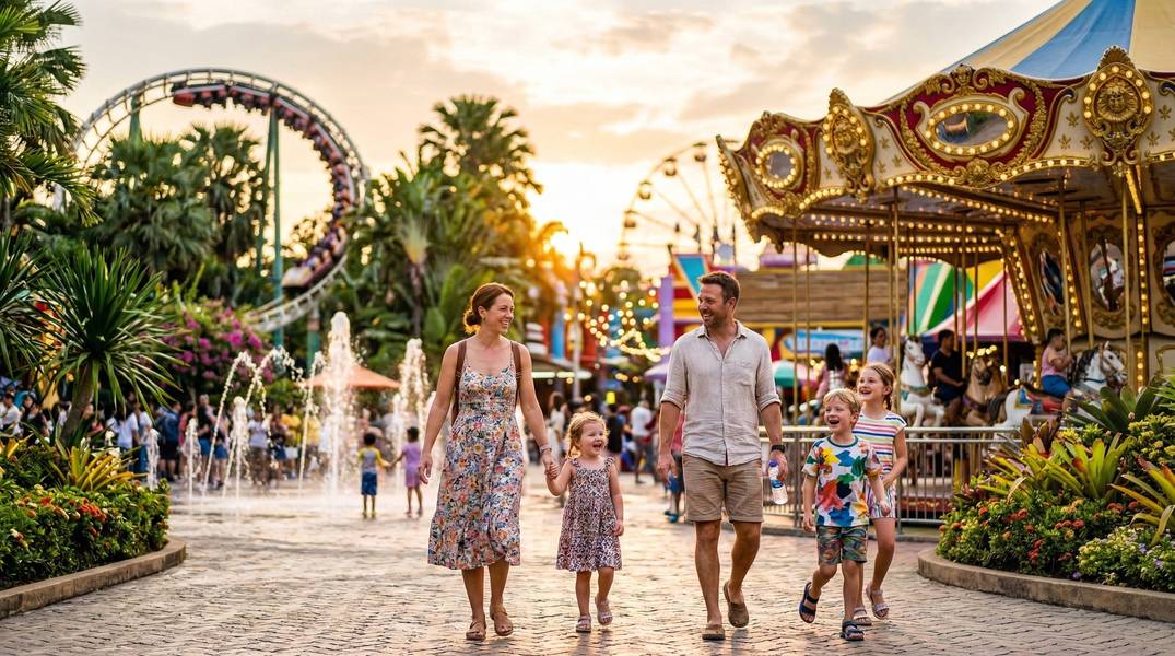 Kids & Family — Theme parks, aquariums, and indoor play zones the whole family will love